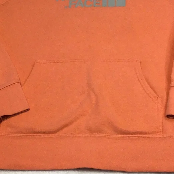 The North Face Orange Oversized Hoodie - Picture 4 of 5